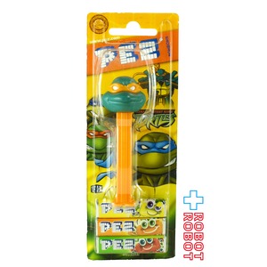 PEZ ティーンエイジ・ミュータント・ニンジャ・タートルズ TMNT ミケランジェロ キャンディー・ディスペンサー・フィギュア 国内版 未開封