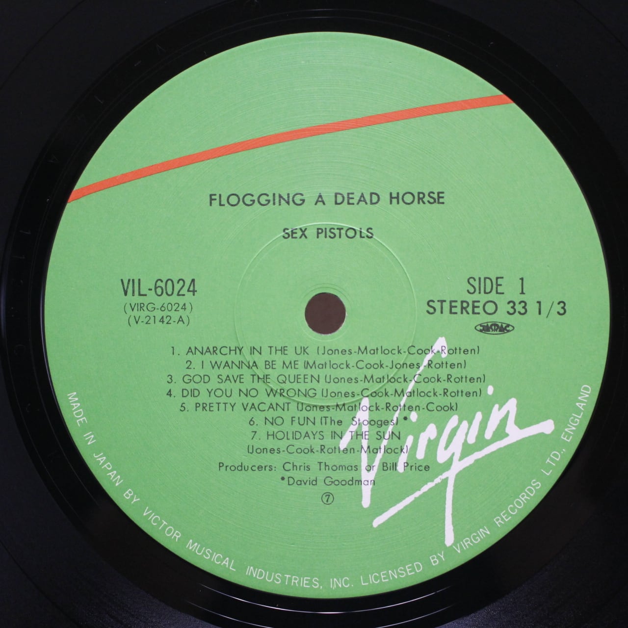 Sex Pistols / Flogging A Dead Horse [VIL-6024] - 画像3