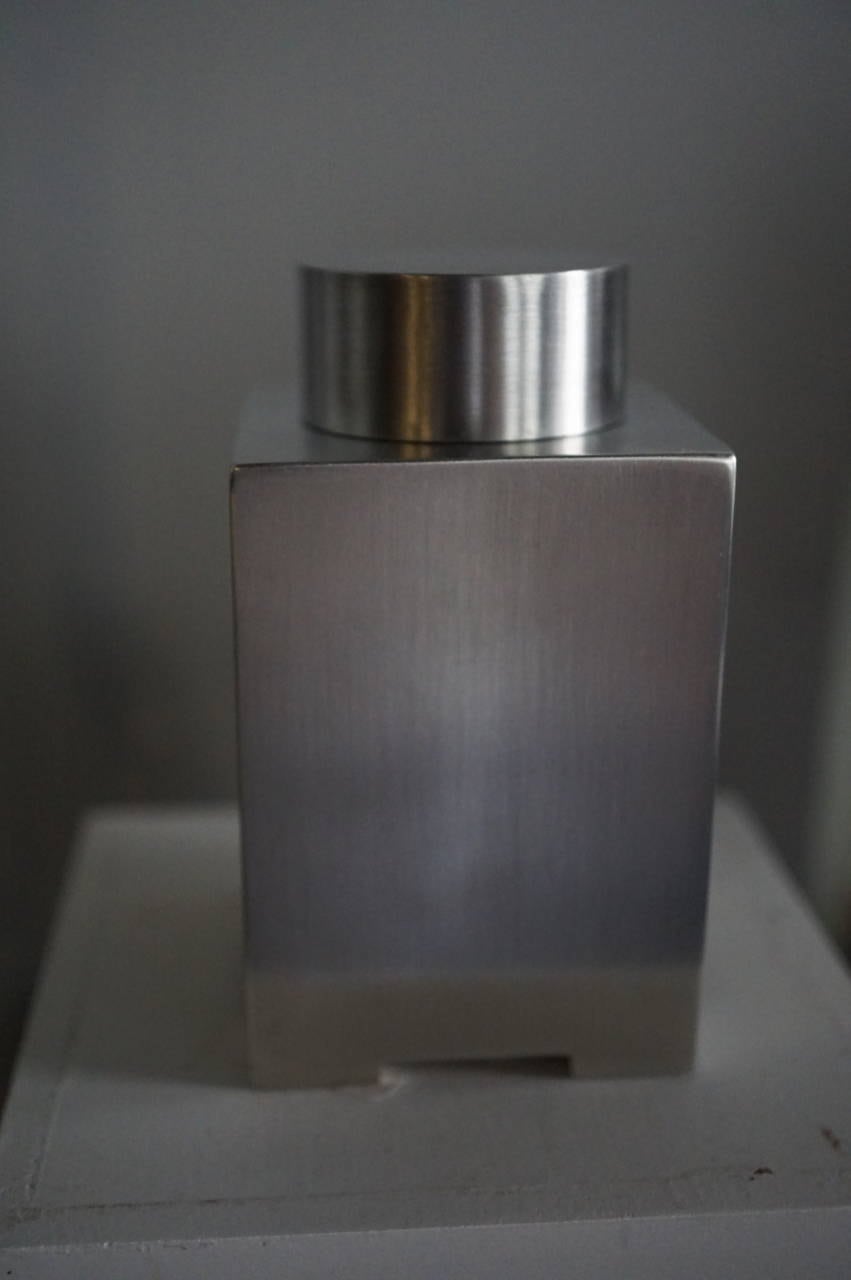 C-1 方形 錫茶入れ | kanncha