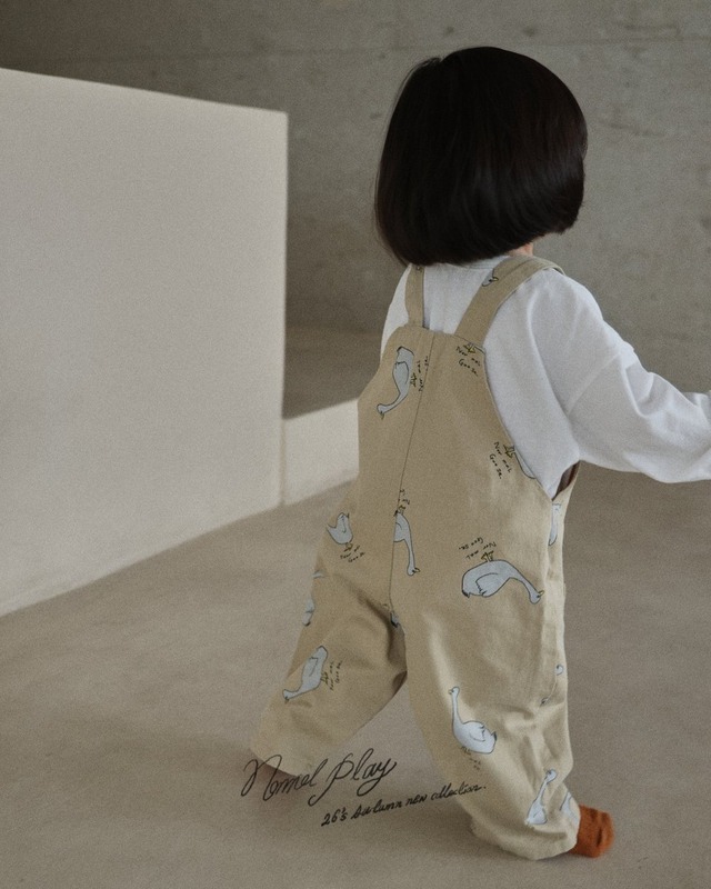 【予約/送料無料】normalplay / Normal Duck_Overalls