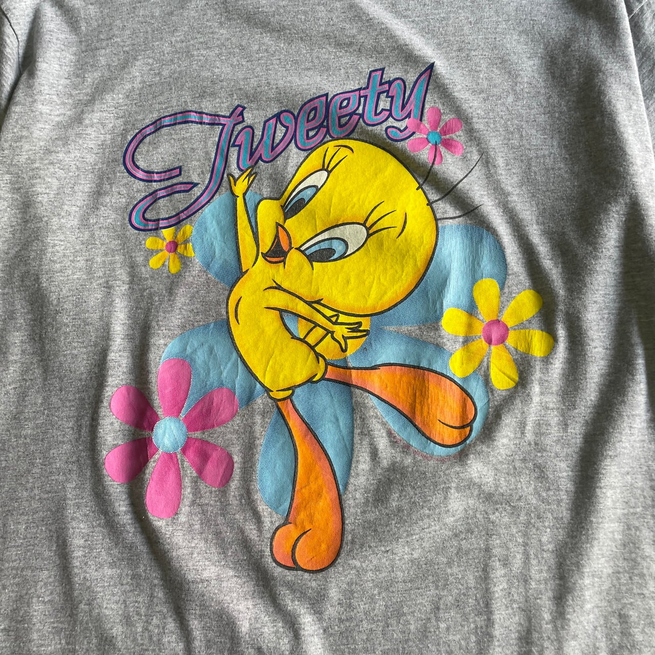 ◯ 90's ヴィンテージ トゥイーティープリントTシャツ