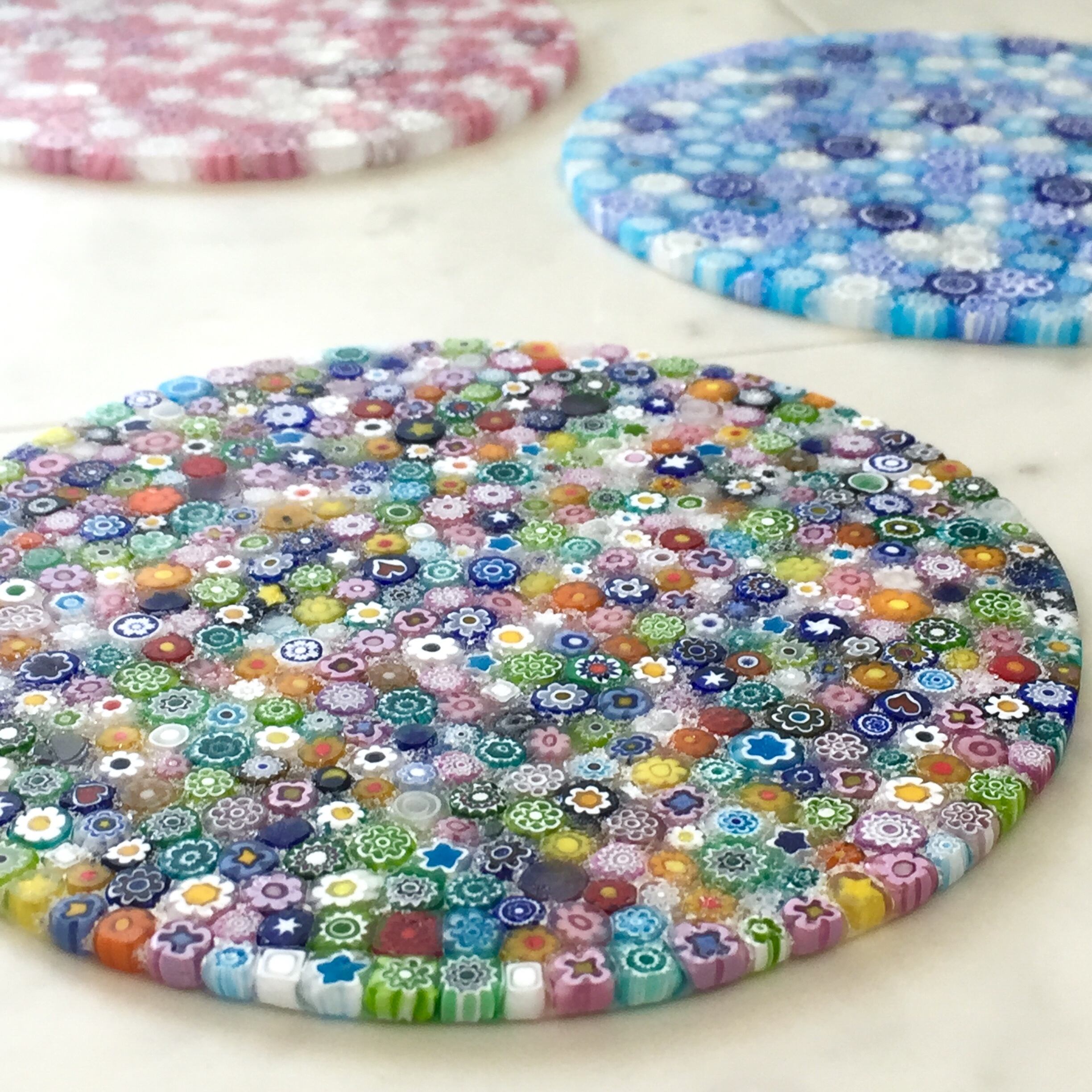 ミルフィオリ Pastel violet  4～5㎜  30g