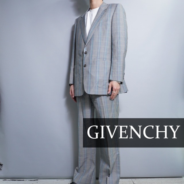 GIVENCHY  チェックセットアップ