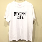 MIYOSHI CITY 半袖クルーネックTシャツ