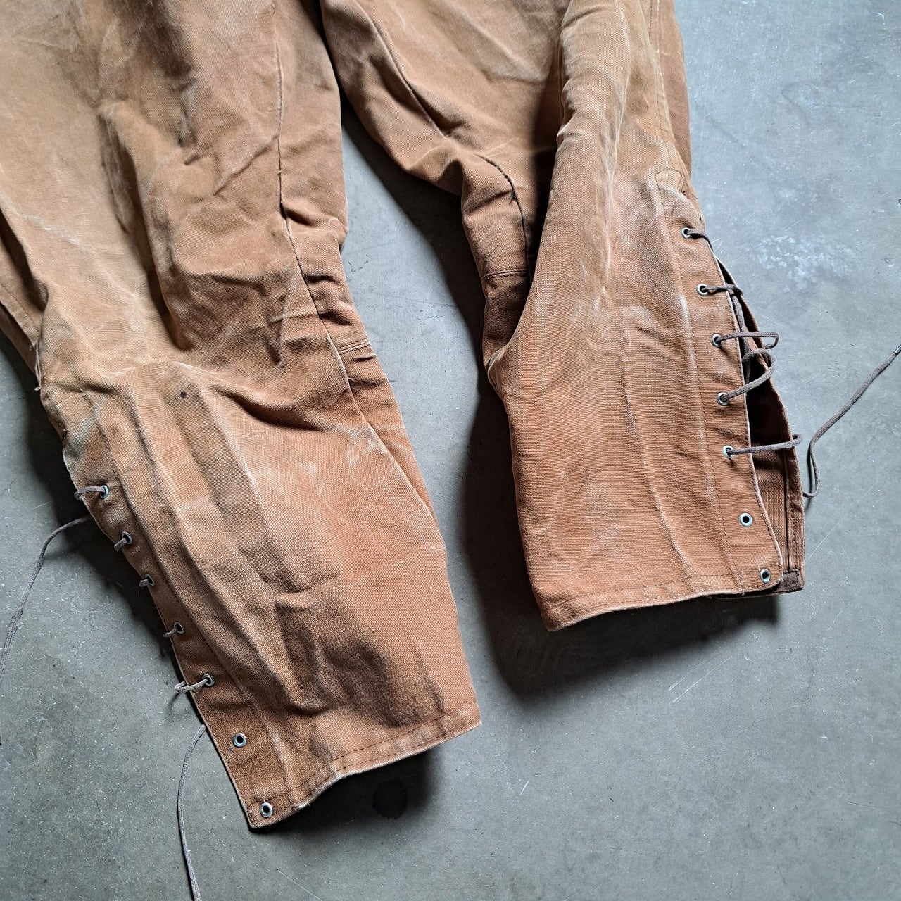 40's~50's フランス ブラウンダック ジョッパーズパンツ used [410050