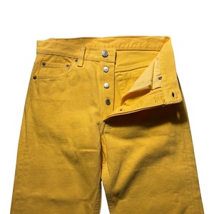 LEVI’S 501 made in USA color denim pants