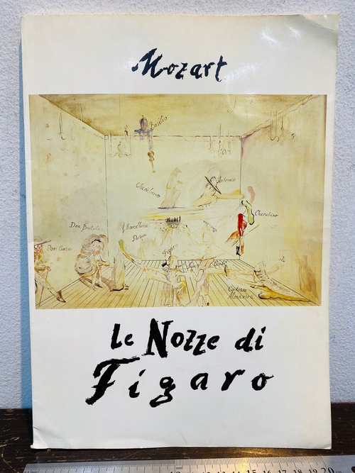 Mozart  Le Nozze di Figaro  フィガロの結婚オペラパンフレット