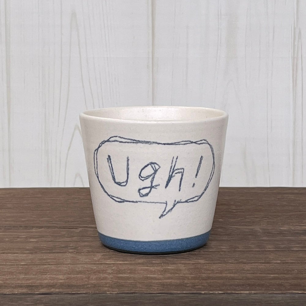 ネコフリーカップ ╴Ugh! | どいなつこ ONLINE SHOP