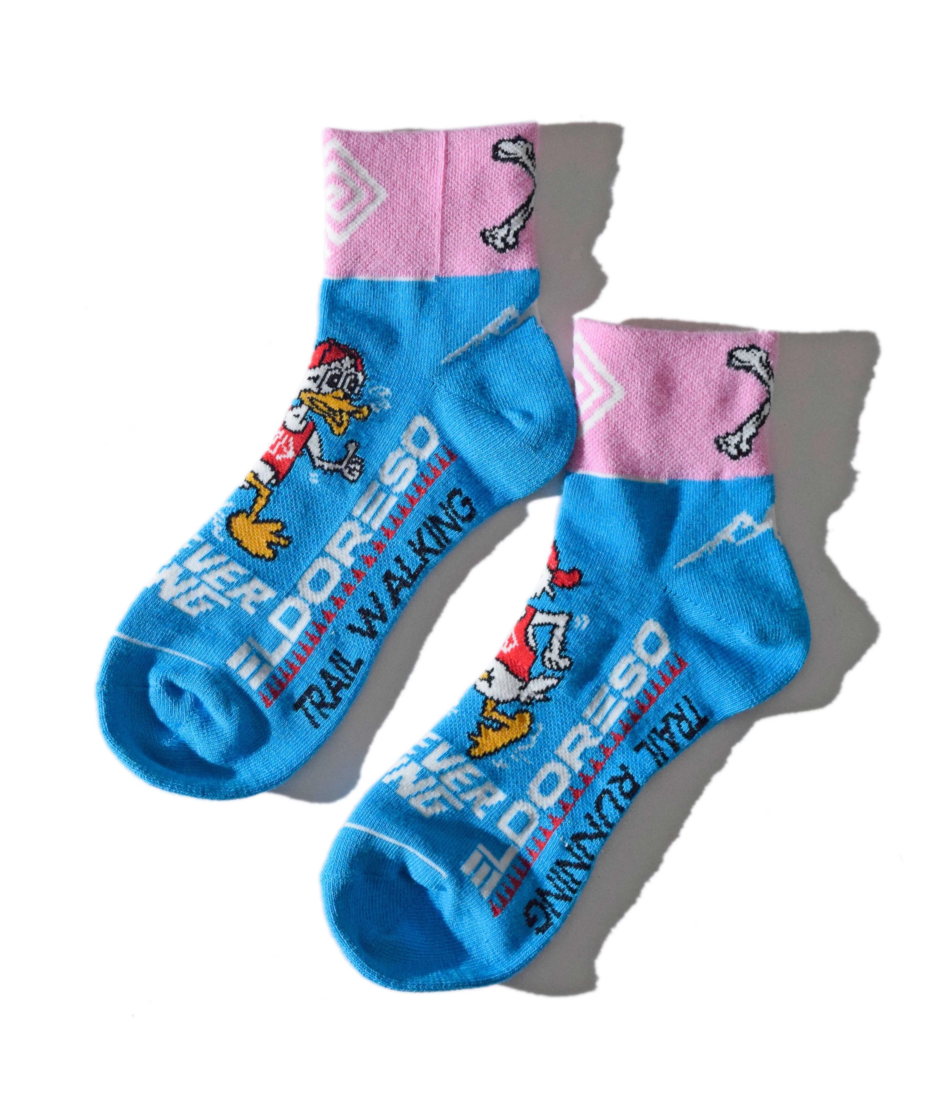 ELDORESO(エルドレッソ)Forever Young Socks -Blue メンズレディースランニングソックス