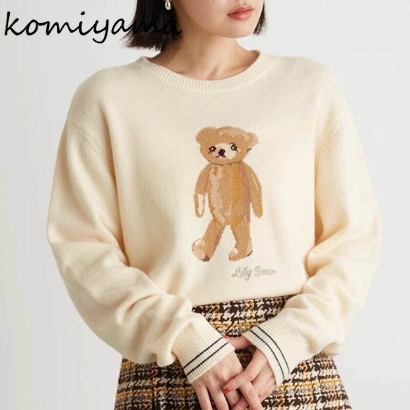 最終値下げ　HYSTERIC クマ刺繍 長袖ニット FREE 104113_db04.jpg?20251105181011