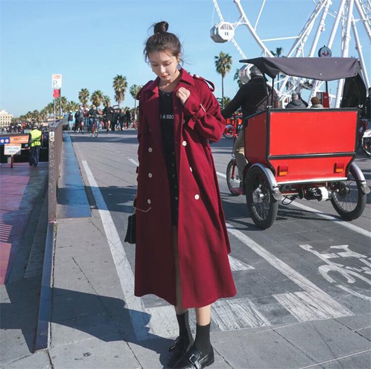 カジュアル好きならコレ 早い者勝ち ウインドブレーカー コート ロングセクション