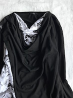 "Xfrm" Draped Long Sleeve