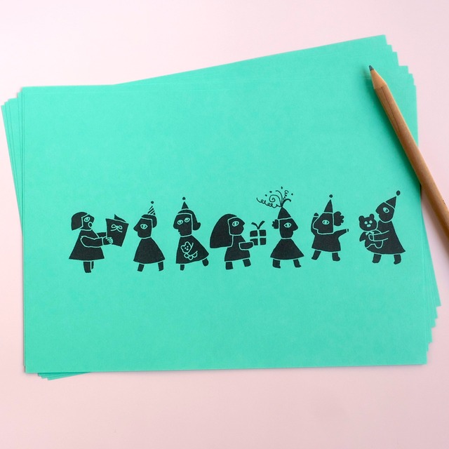 【CHIQON】PAPER IN　B6サイズ 便箋「赤い唇」