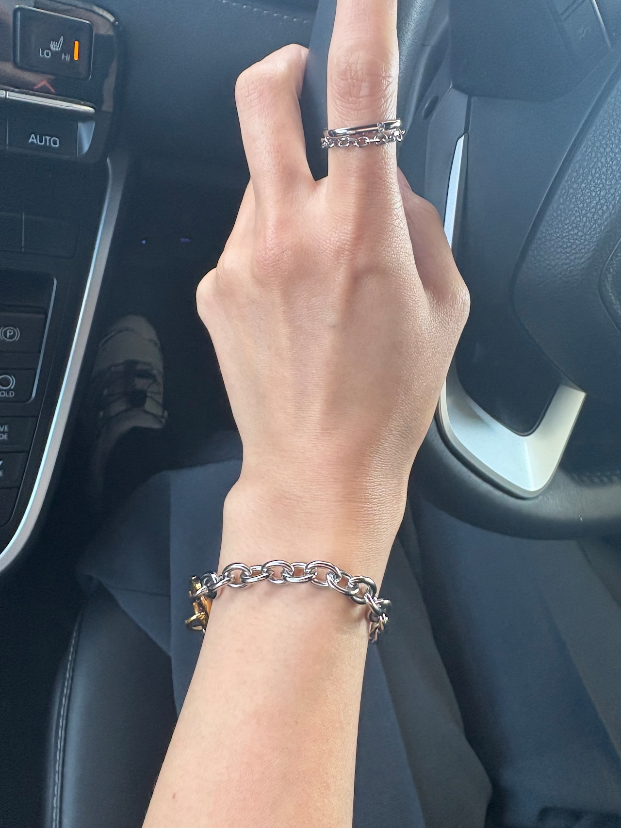 スクエアワンストーンリング