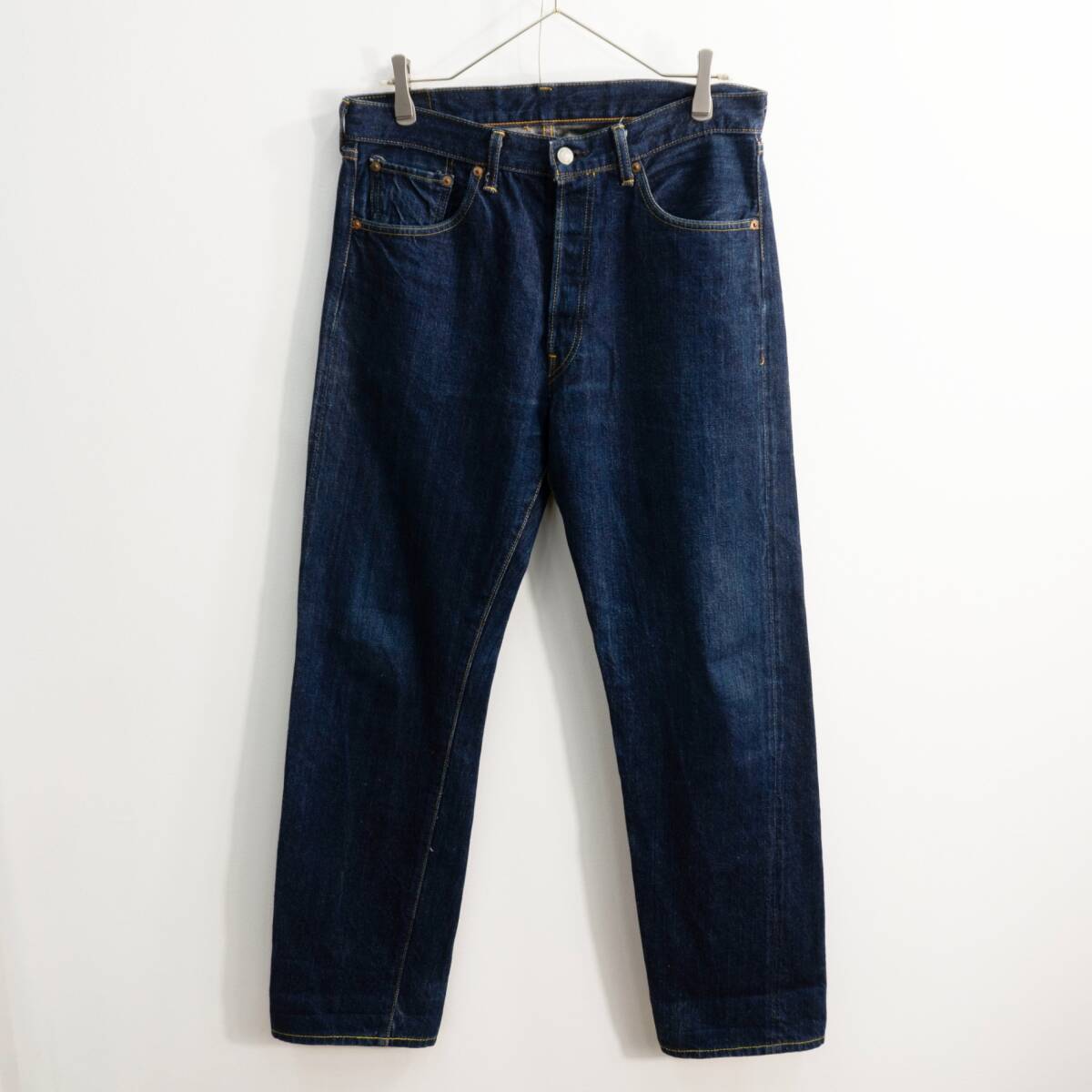 23SS 【憤 -fˈʌn-】DENIM Jeans Nevada Cinch Buckle Used 5P