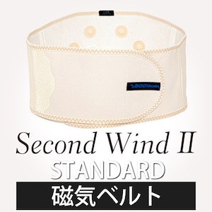 【管理医療機器】磁気ベルト　SECONDWINDⅡ　STANDARD（ベージュ）腰痛　