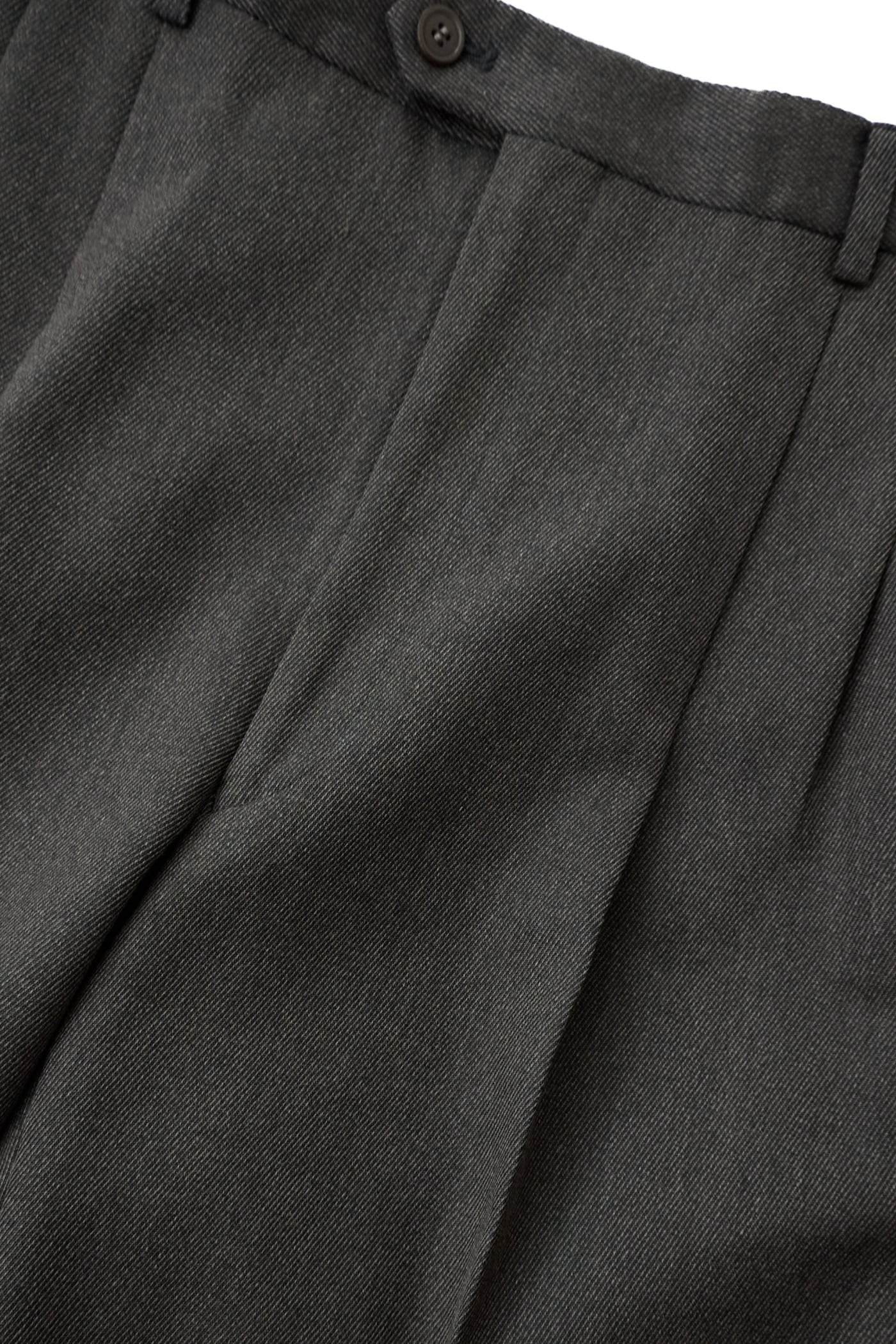 90s Yves Saint Laurent 2-tuck wide slacks | Reben｜デザインという