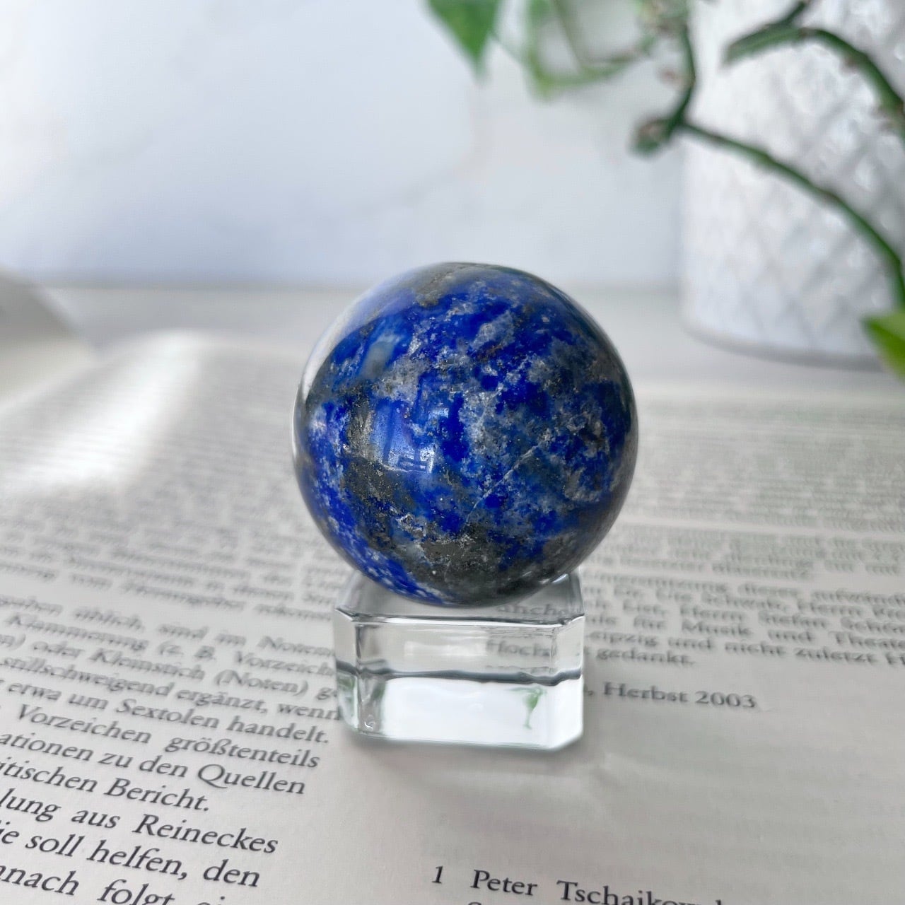 高品質 ラピスラズリスフィア♡♡No.1961 ラピスラズリ スフィア（丸玉）14◇Lapis Lazuli Sphere◇天然石