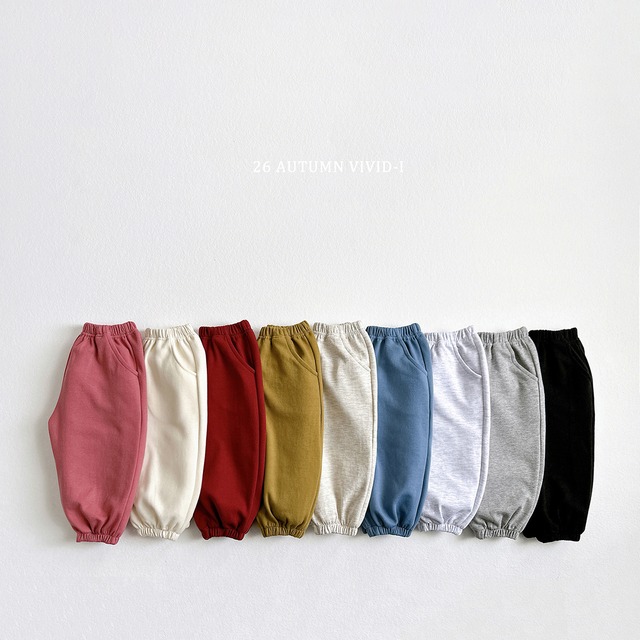vivid jogger pants【VIVID】※※10月下旬発送予定