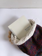 “ASTER” Hand quilt draws bag | ハンドキルトバッグ
