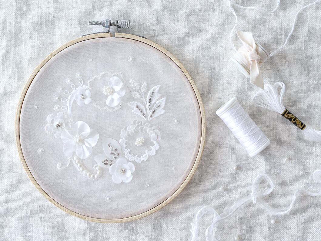 "Haute couture embroidery  " DIY kit & Video lesson