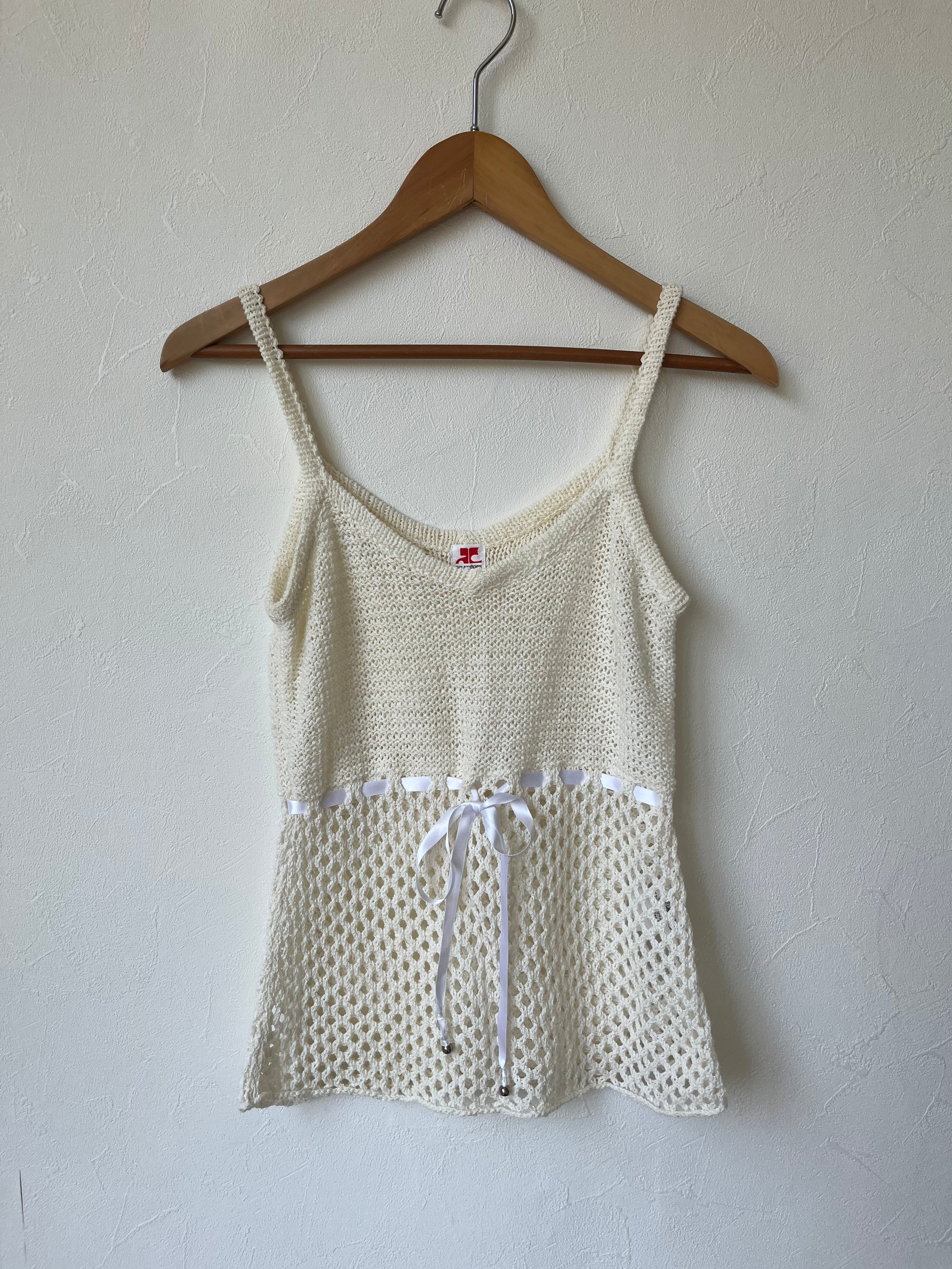 courreges クレージュ キャミソール ニット | aile_vintage