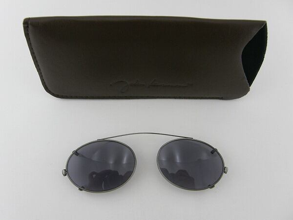 vintage clip on sunglass 甲高く 彫金仕様 