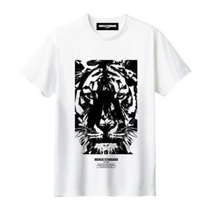 WORLD STANDARD/クルーネックプリントTシャツ/WSHT-008