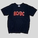 00s AC/DC バンド Tシャツ 赤 ロゴ
