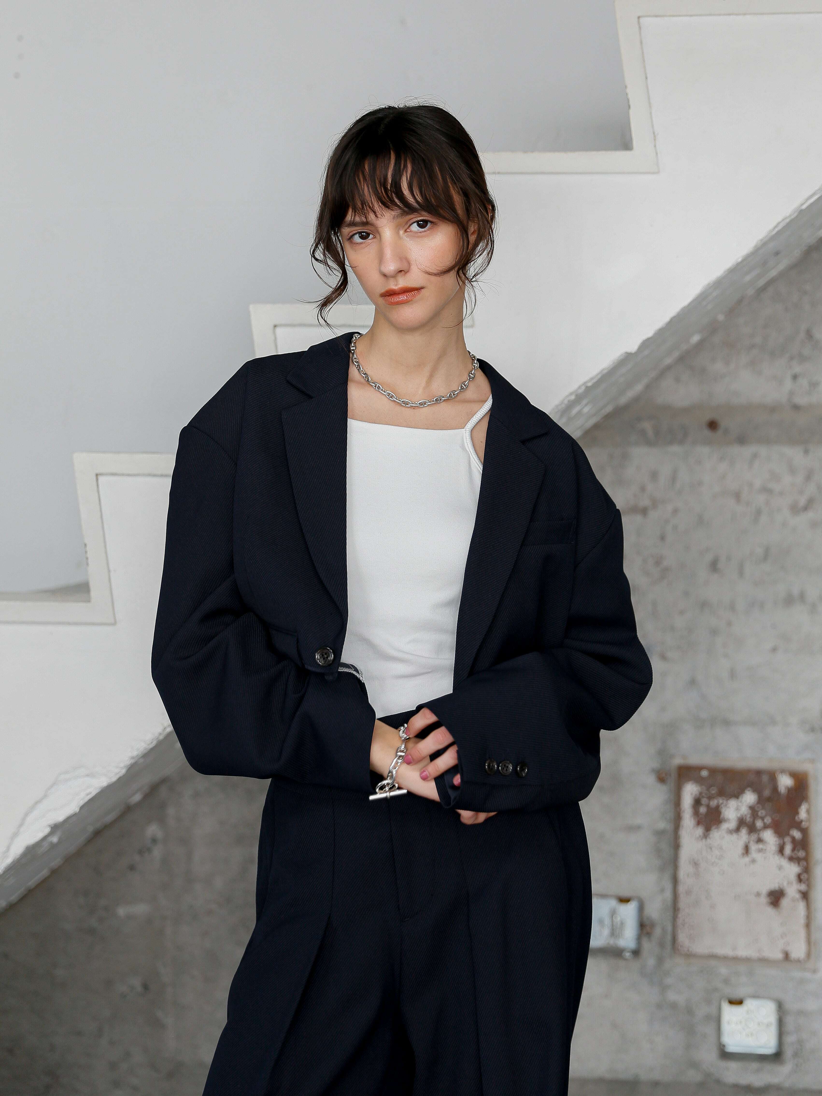 back slit slacks | Katrin TOKYO