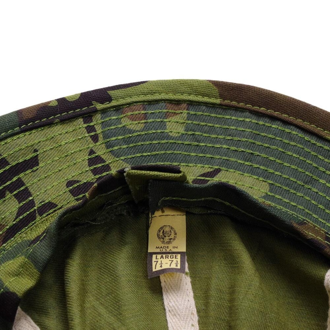 【USA Made DEADSTOCK(アメリカ製デッドストック)】 USA製 DOME HAT Woodland Camo アメリカ製ドームハット ウッドランドカモ