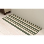 コストコ再販商品 【3セット】タフトインテリアマット 45x75cm ベルセ GN