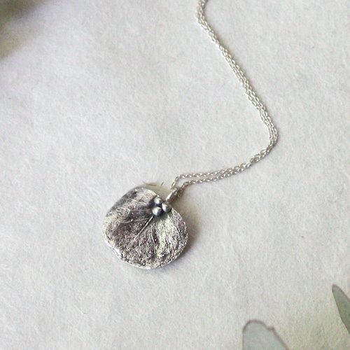 eucalyptus　ネックレス -silver-