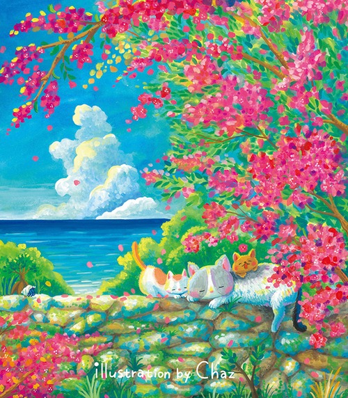 原画「ひなたぼっこ」2025年制作