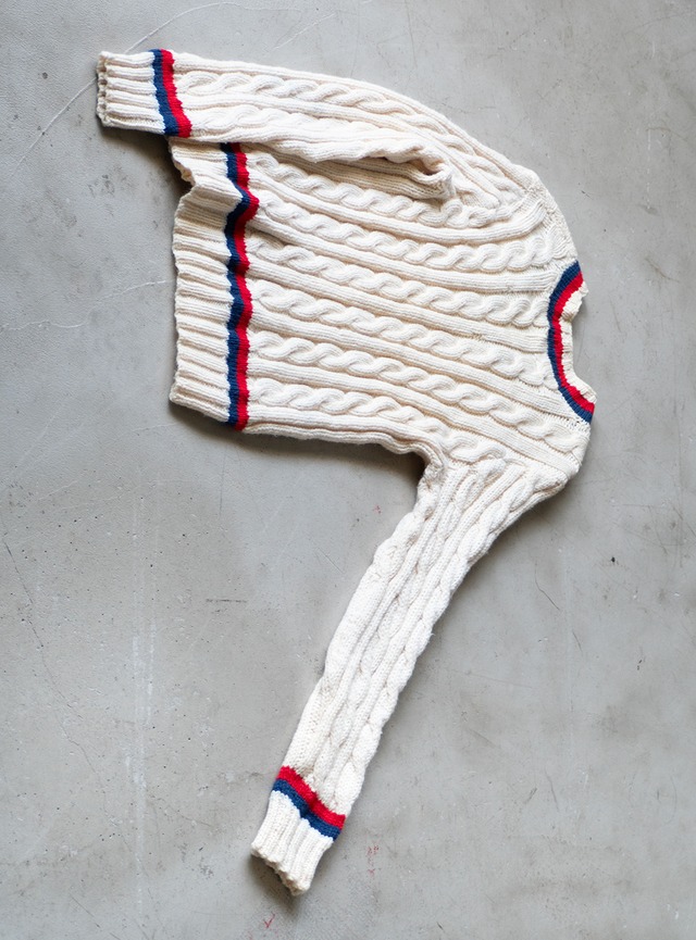 "JOHNNY LEWIS" 1980s Tilden knit