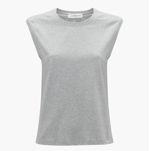 VICTORIA BECKHAM　SLEEVELESS TEE　GREY