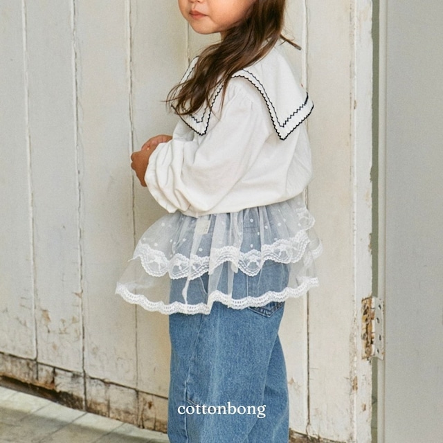 《予約》送料無料【cottonbong】Angel Lace Skirt