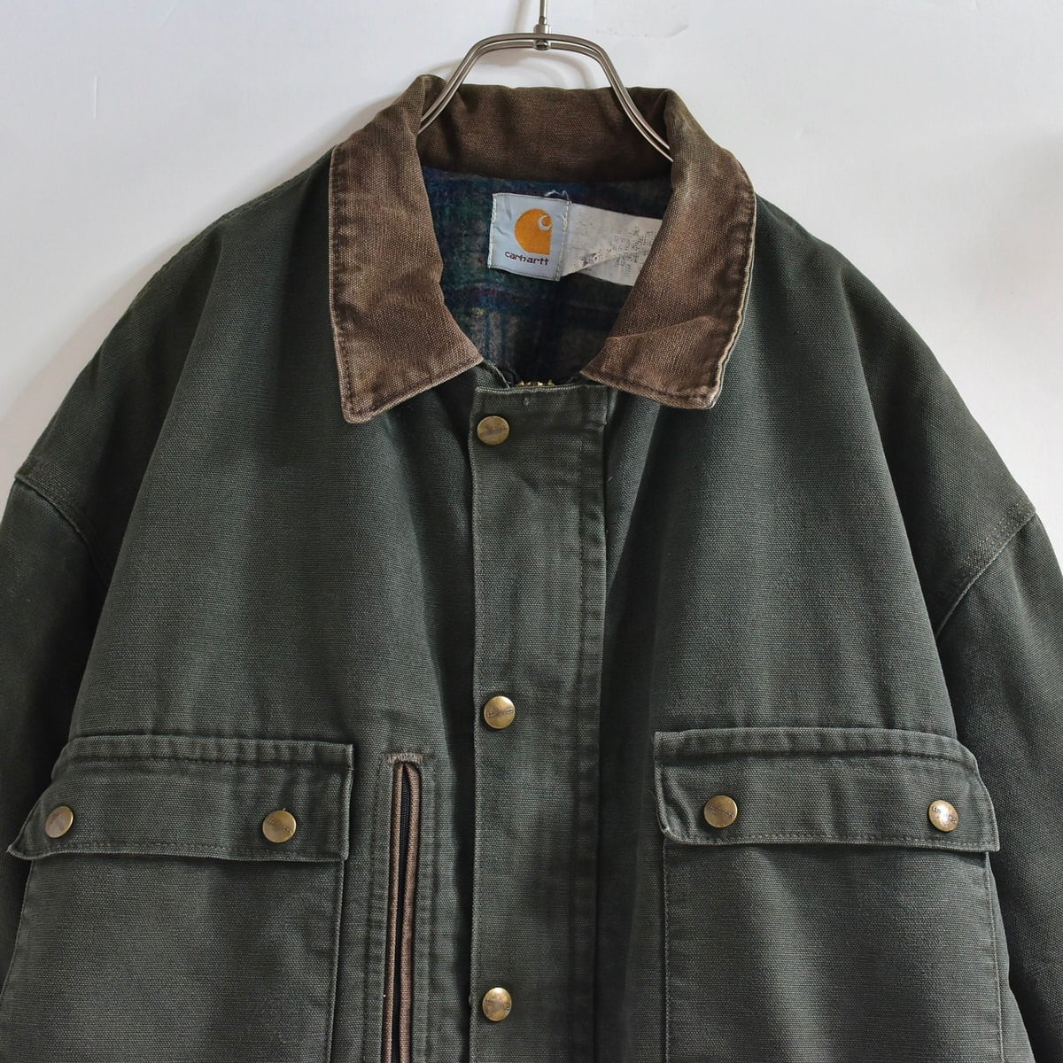 80s アメリカ製 carhartt カーハート ダック カバーオール