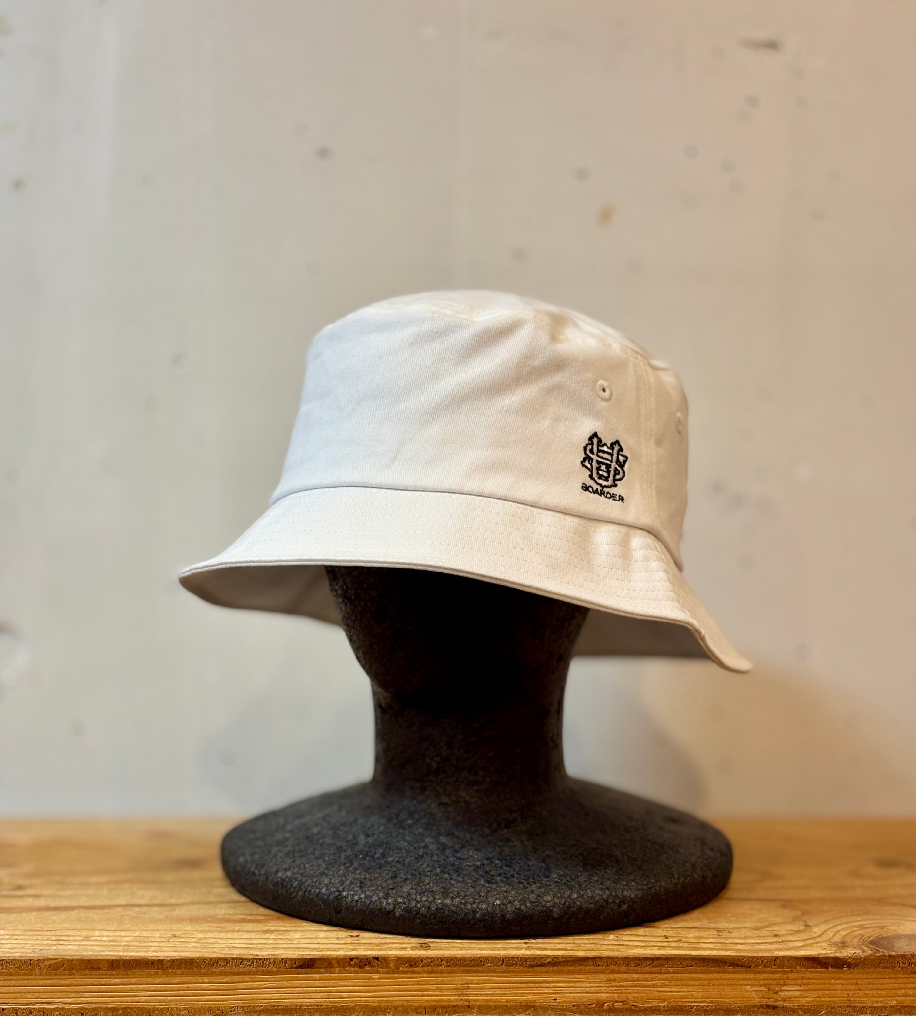 今期:45r ホワイト バケットハット U.S.BOARDER Bucket hat バケットハット White ホワイト 白色 ハット