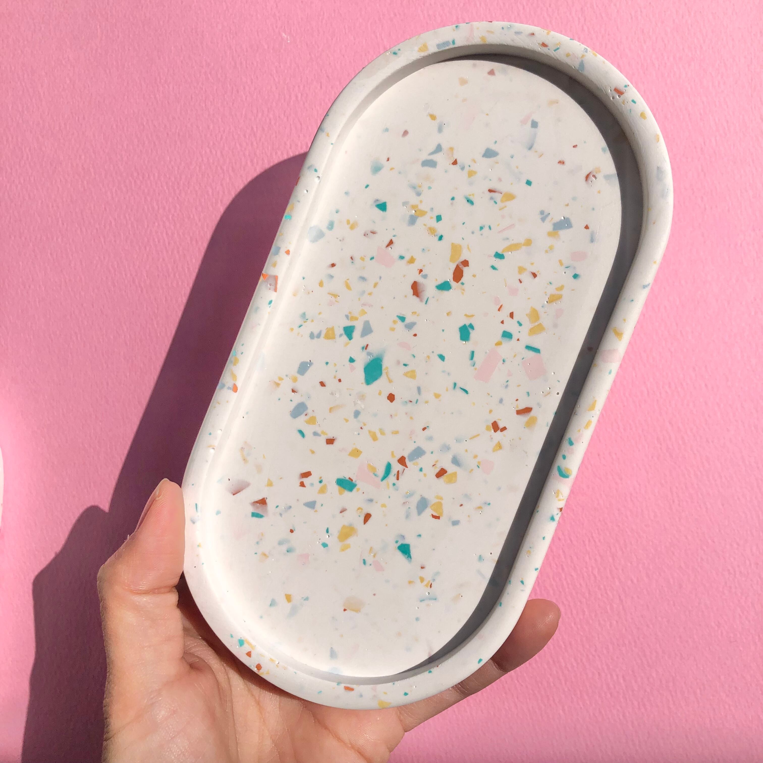 terrazzo テラゾー マルチトレイ アクセサリートレイ 韓国インテリア