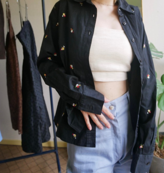 70s-80s Euro Vintage Knit Tube Top