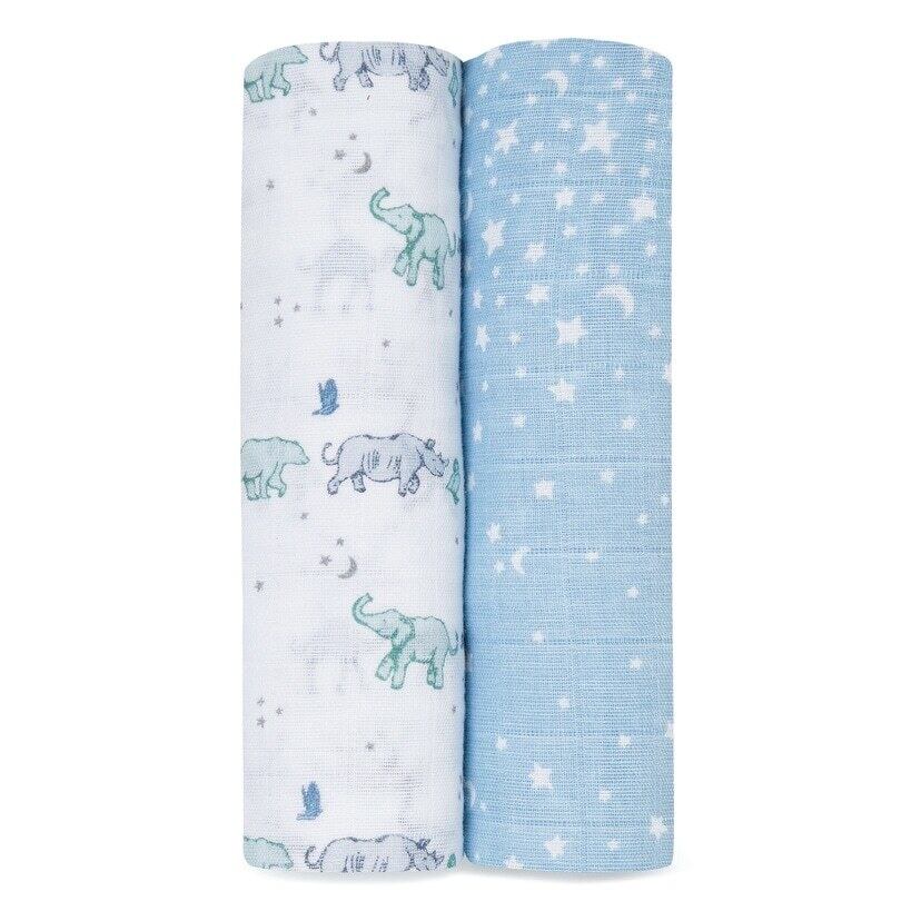 aden + anais スワドル/ライジングスター/2枚