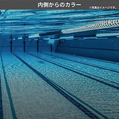 [スワンズ] 日本製 スイミングゴーグル SW-46re SMBK スモークブラック フィットネス 大人用 大き目レンズ 抗菌クッション