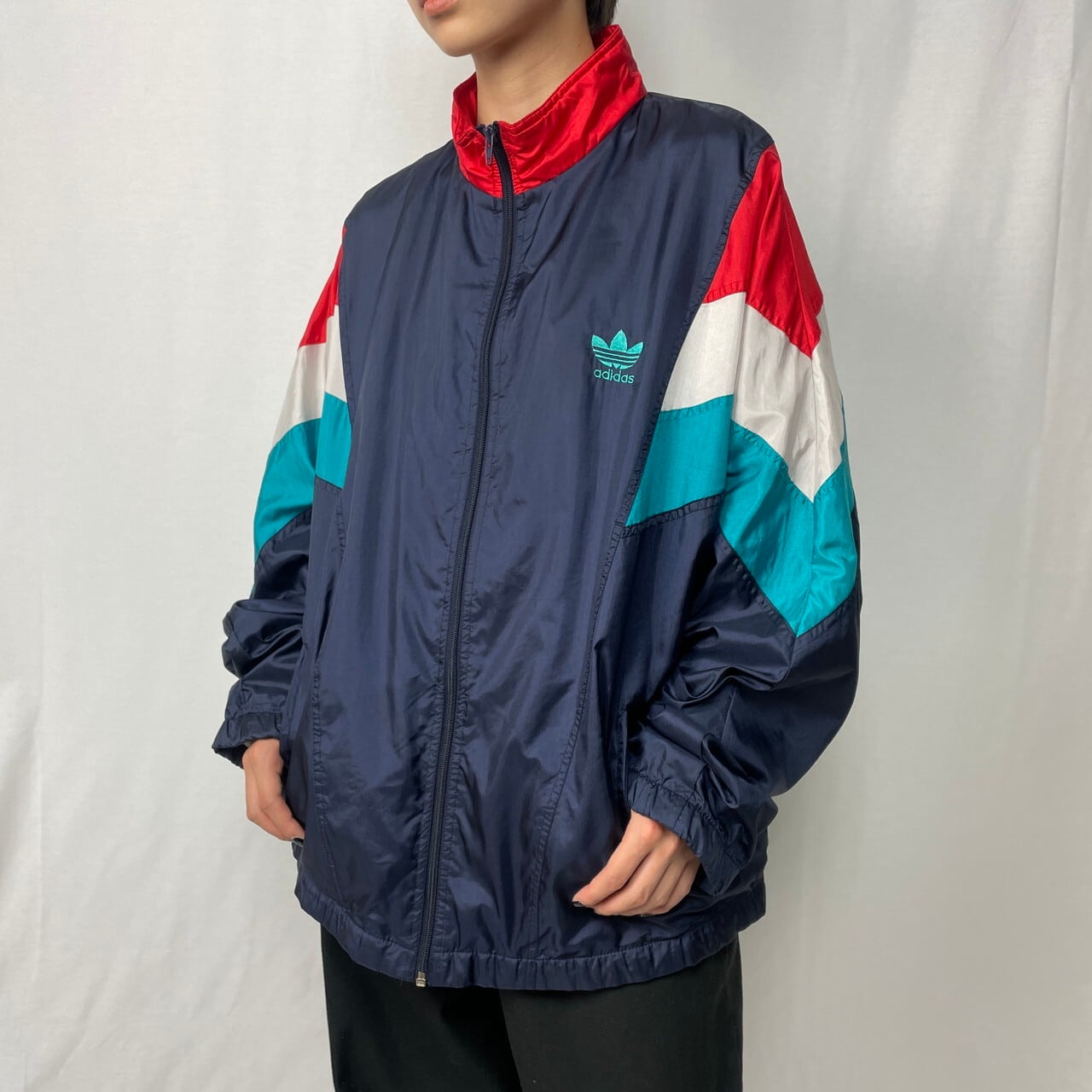 adidas 80s トラック　ジャケット　ナイロン