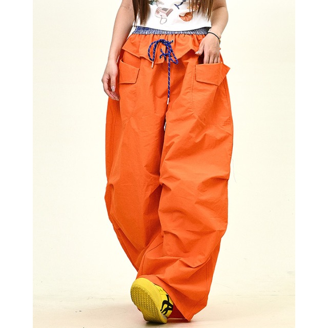 frill collar loose pants　フリルカラールーズパンツ　J1064