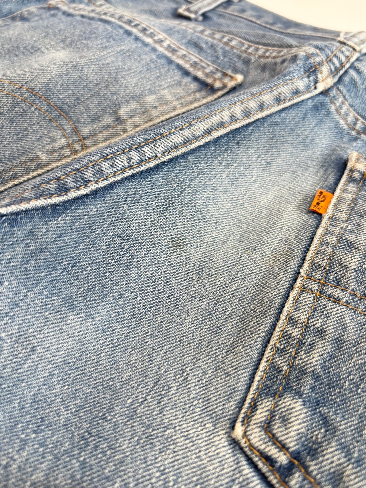 70s Levi’s 646 BELL BOTTOM JEANS MADE IN USA Size W32.5L30
