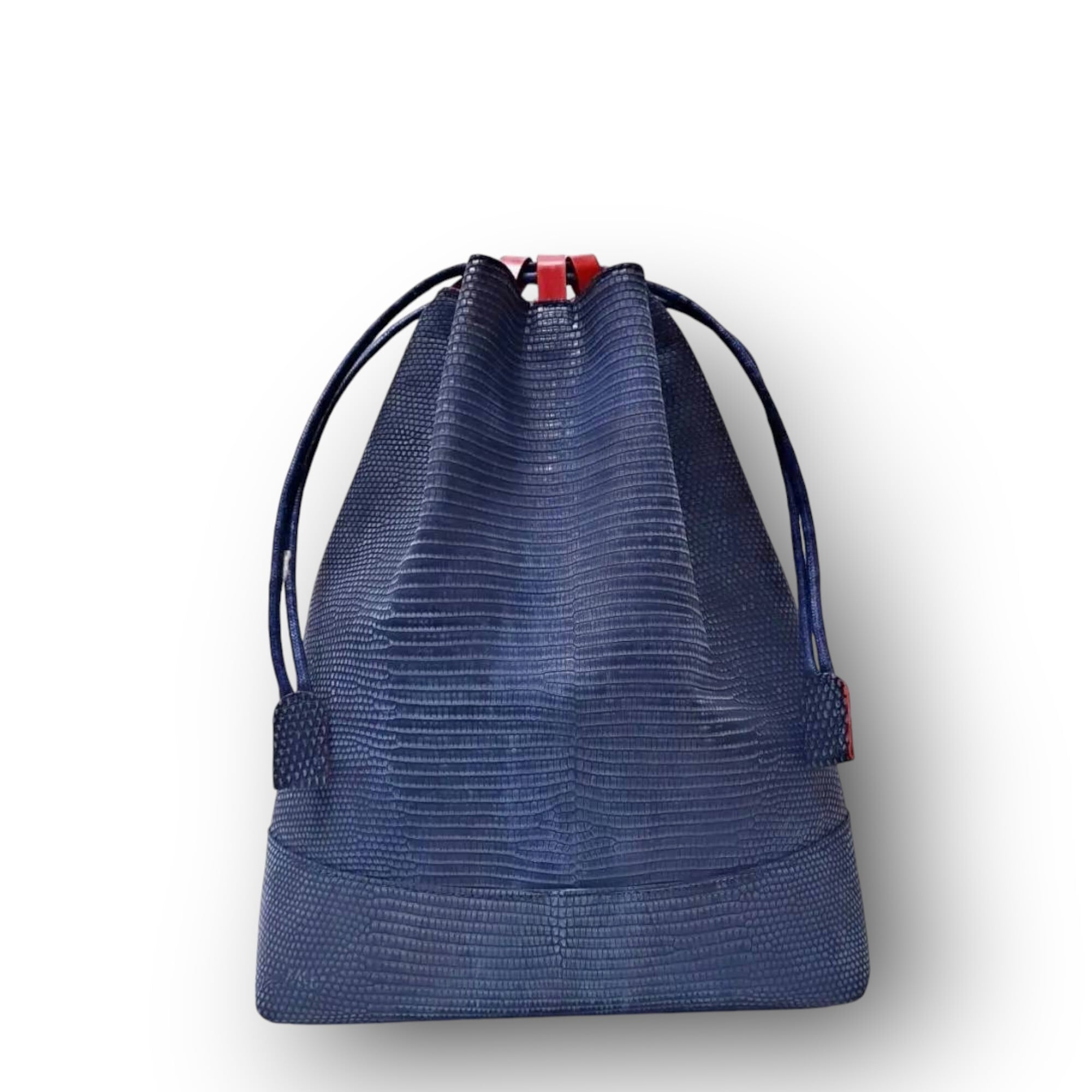 【限定】デニムリザード|和洋兼用 合切袋バッグ