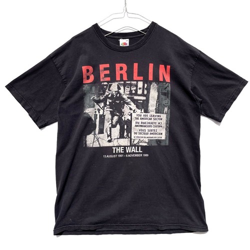 [The Berlin Wall] Vintage Print T-shirt [2000s] Vintage Print T-Shirt