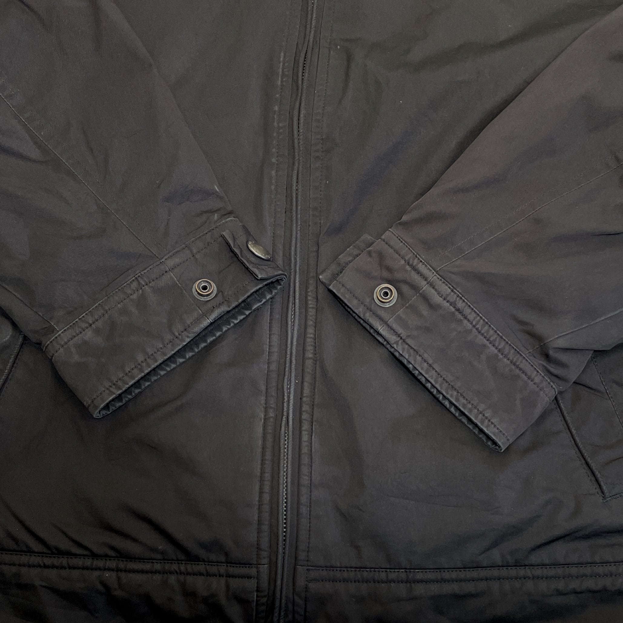 90's Polo by Ralph Lauren ナイロンジャケット 刺繍ロゴ 裏フリース