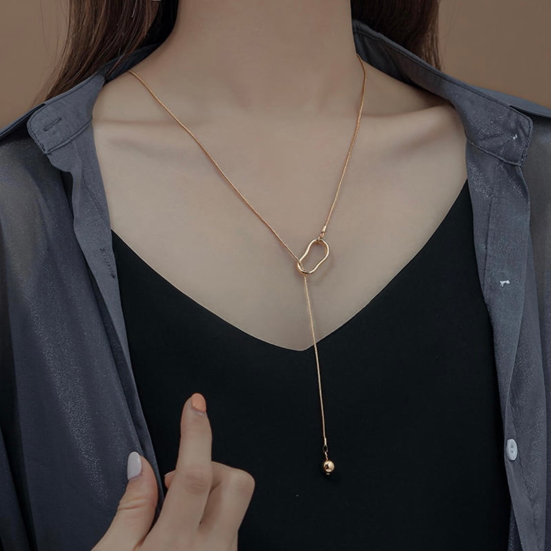 ボールスライドネックレス A2294 | Life365